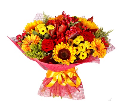 Bouquets Roses Sunflowers Gerberas Chrysanthemums 537783 1256x1024